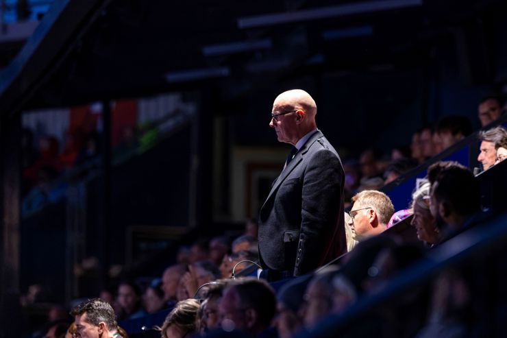 First Minister of Scotland John Swinney Takes The Salute At The Royal Edinburgh Military Tattoo 2026