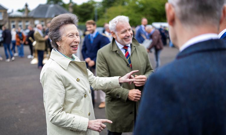 Her Royal Highness The Princess Royal Attended The Royal Edinburgh Military Tattoo Rehearsal in August 2026