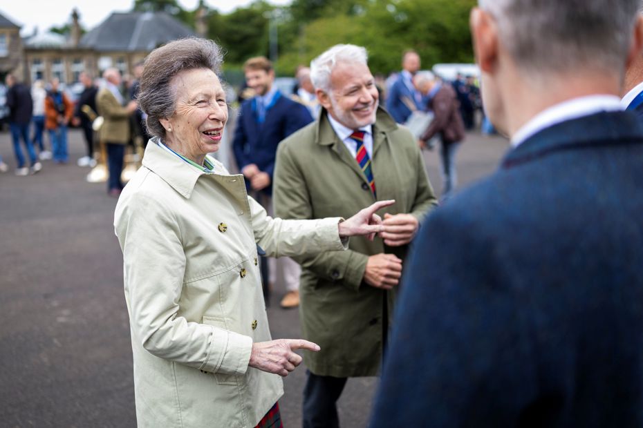 Her Royal Highness The Princess Royal Attended The Royal Edinburgh Military Tattoo Rehearsal in August 2026