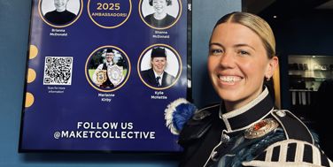 Snare Drummer Marianne Kirby is Maket Collective Ambassador