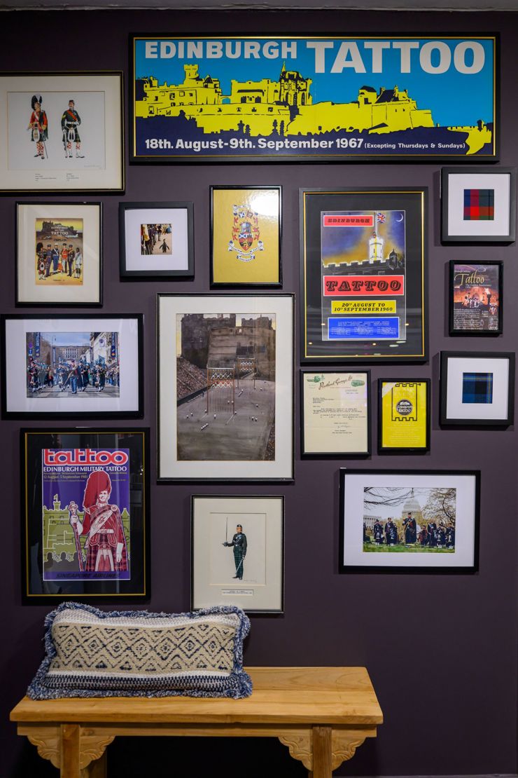 Gallery Wall Inside The Royal Gallery At The Tattoo