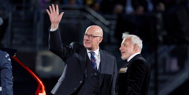 First Minister of Scotland John Swinney Attends The Royal Edinburgh Military Tattoo 2026
