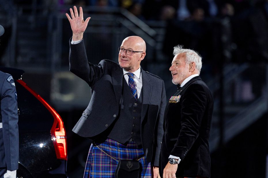 First Minister of Scotland John Swinney Attends The Royal Edinburgh Military Tattoo 2026