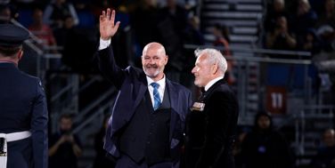 Steve Clarke Scotland National Team Football Manager Takes the Salute at the 2026 Edinburgh Tattoo Show