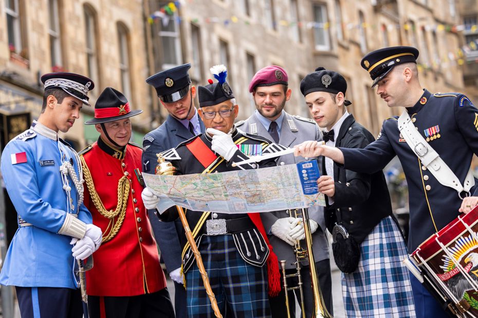 The Tattoo Cast arrives for the 2026 Show