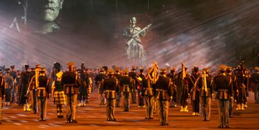 The Call Cast Finale of The Royal Edinburgh Military Tattoo 2026 Show A Call To Gather