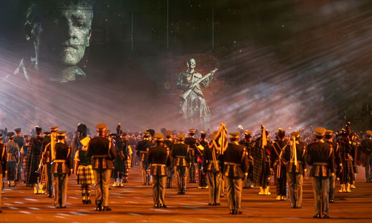 The Call Cast Finale of The Royal Edinburgh Military Tattoo 2026 Show A Call To Gather