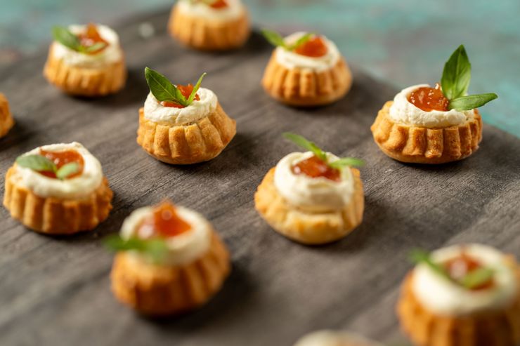 The Tattoo Royal Gallery Reception Canapes